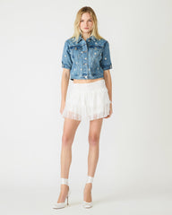 LETA SKIRT SNOW WHITE