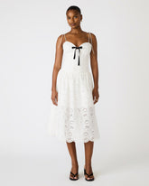 JULIARA DRESS WHITE