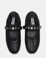 ANAYA BLACK LEATHER STUDS