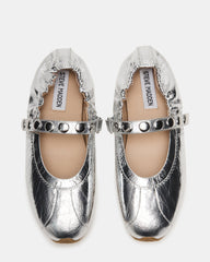 ANAYA SILVER LEATHER STUDS