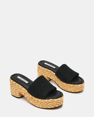 DOCK RAFFIA BLACK