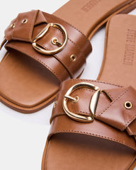 HILARIA TAN LEATHER