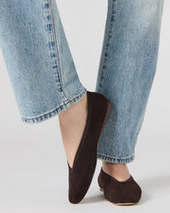 LENI BROWN SUEDE