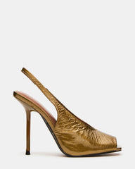 LUCIAN OLIVE CRINKLE PATENT