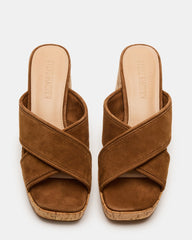 MARSDEN CHESTNUT SUEDE