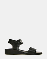 VAEDA BLACK LEATHER