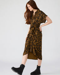TORI DRESS LEOPARD