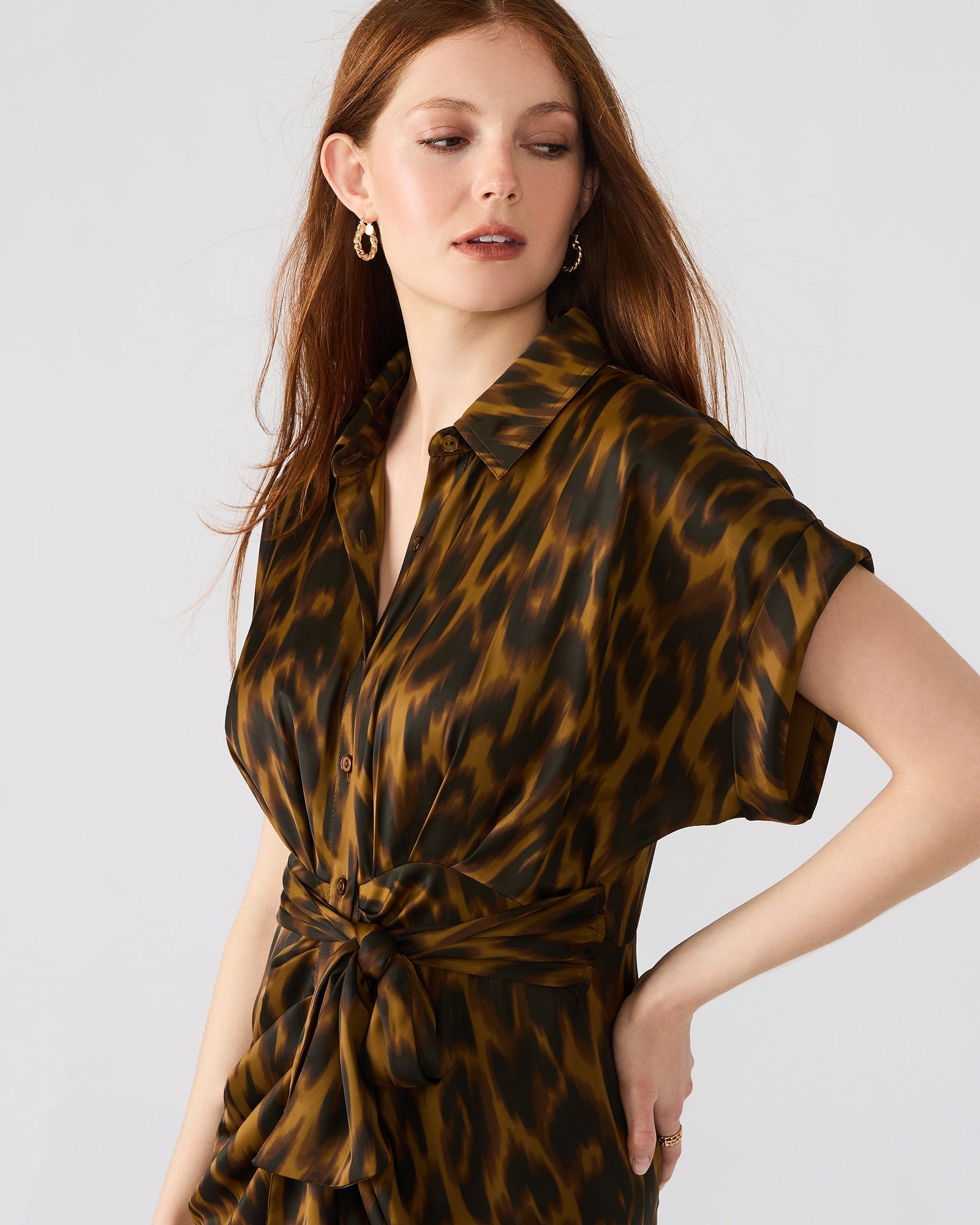 TORI DRESS LEOPARD