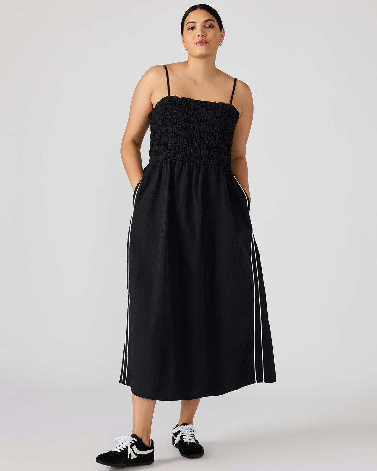 KIT DRESS BLACK/WHITE
