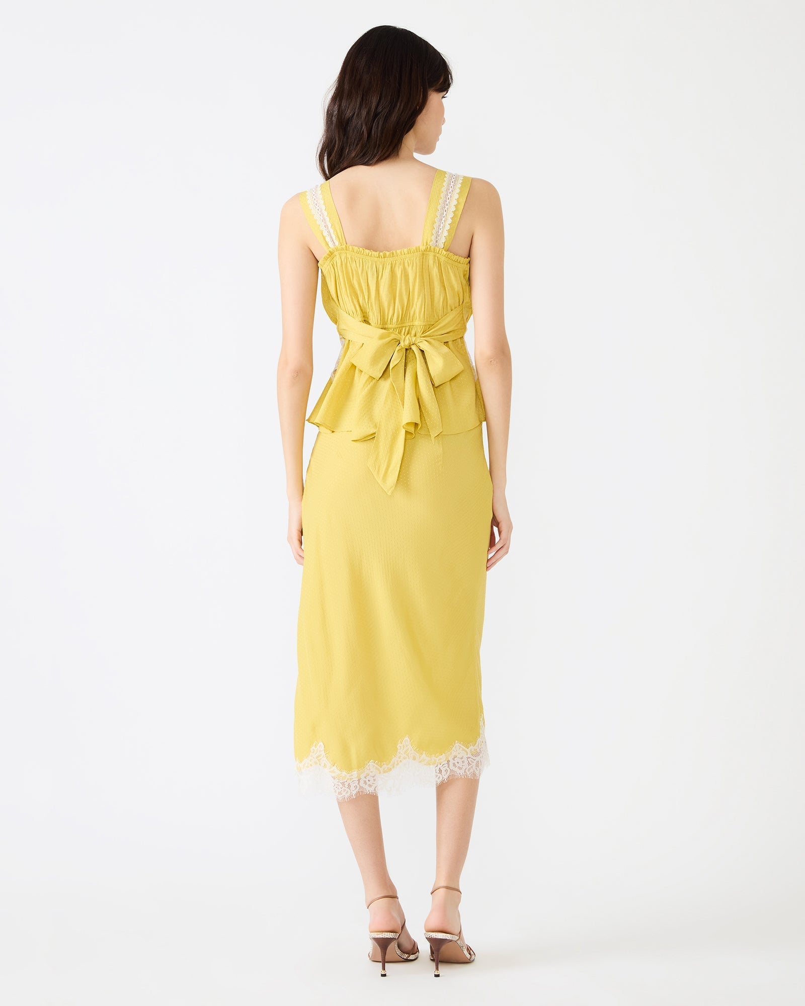 CINTHIA TOP GOLDEN LIME