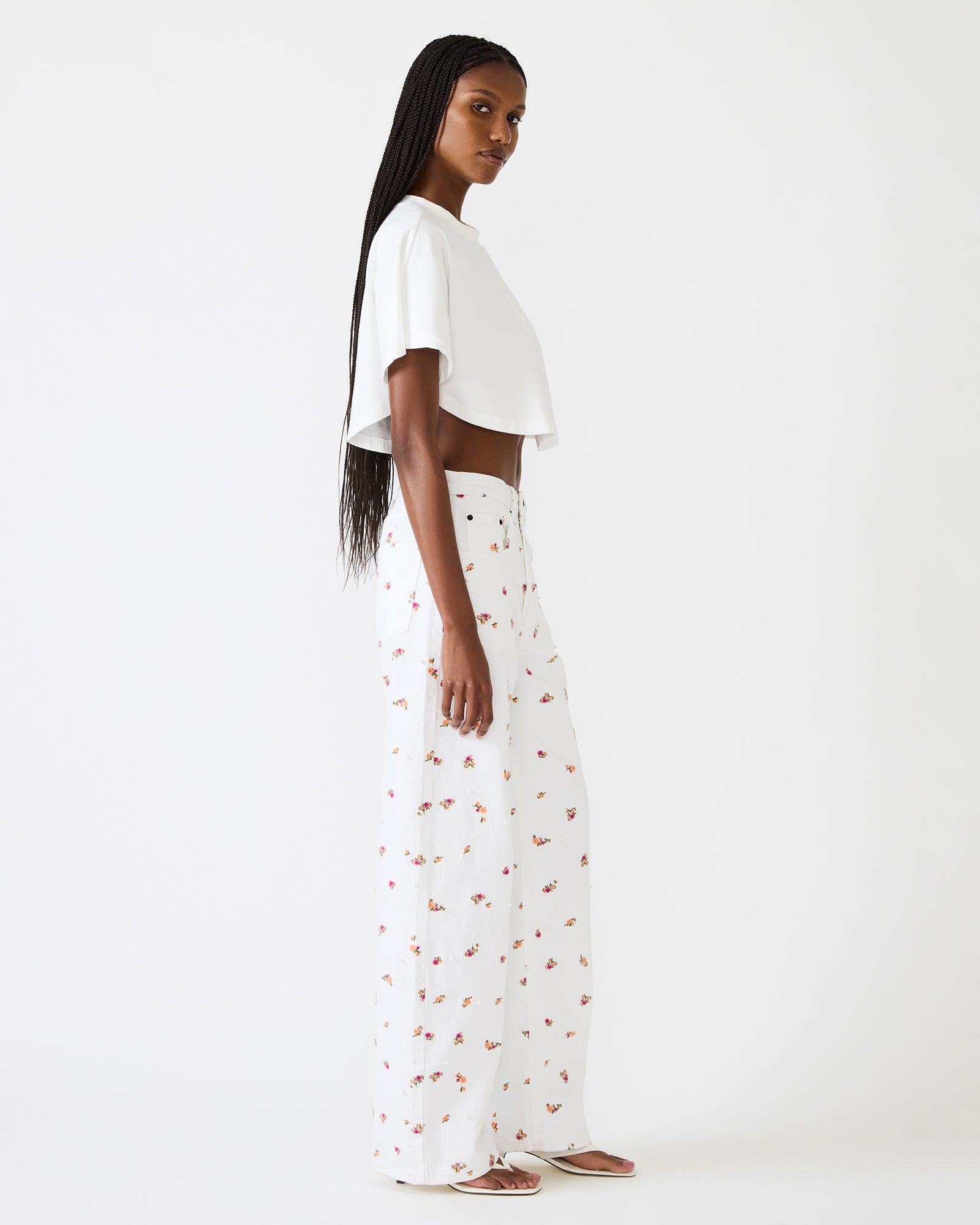 SYDNEE FLORAL JEAN ANTIQUE