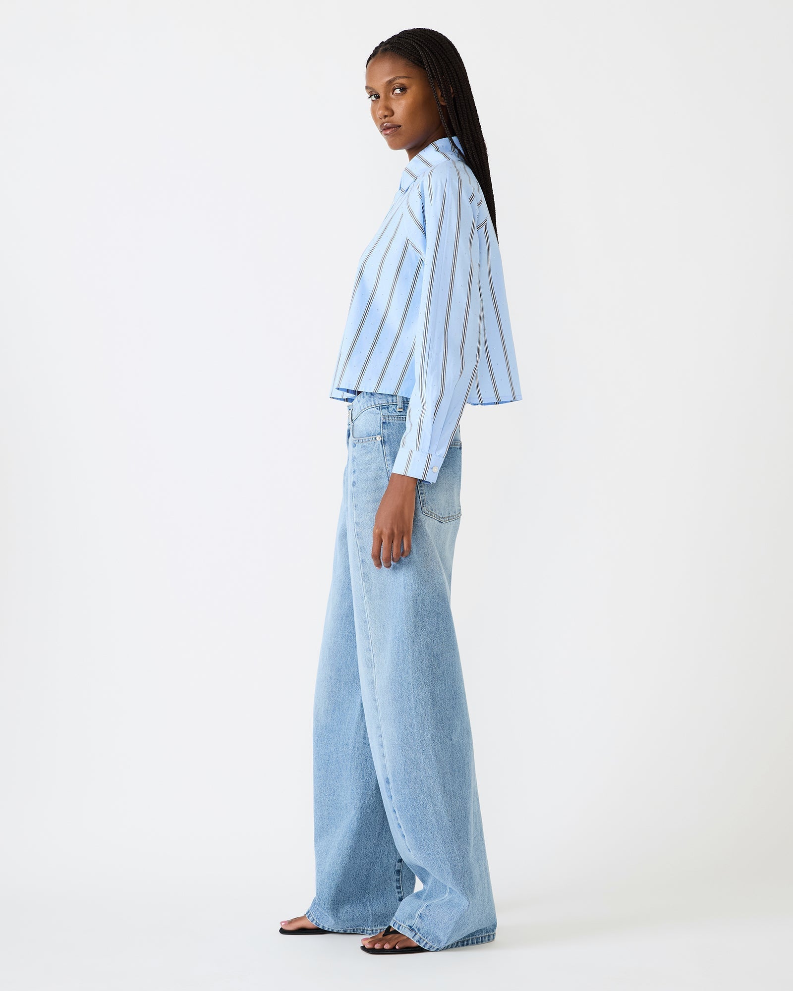 TESS TOP ESTATE BLUE