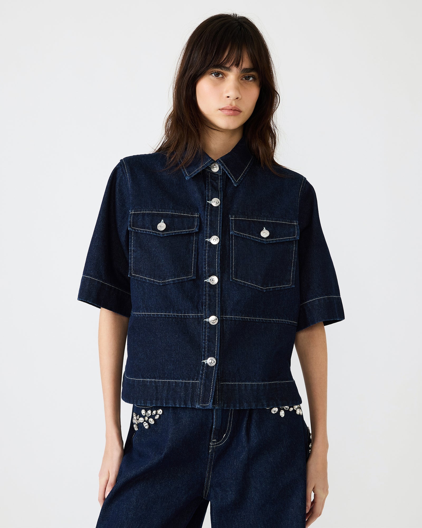ELIANA TOP BIJOU BLUE