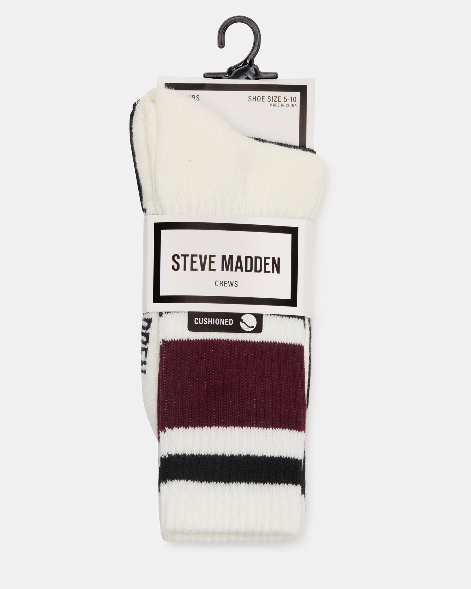 CASPER SNEAKER AND IVY 2 PACK STRIPE ATHLEISURE SOCKS BUNDLE