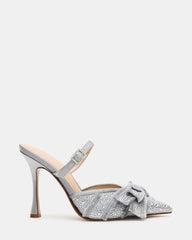 BAYLIN GREY SATIN RHINESTONES