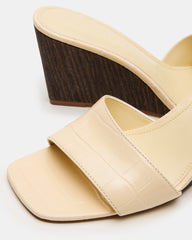 CURCIO BEIGE CROCODILE