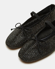 DELARA BLACK MULTI RHINESTONES