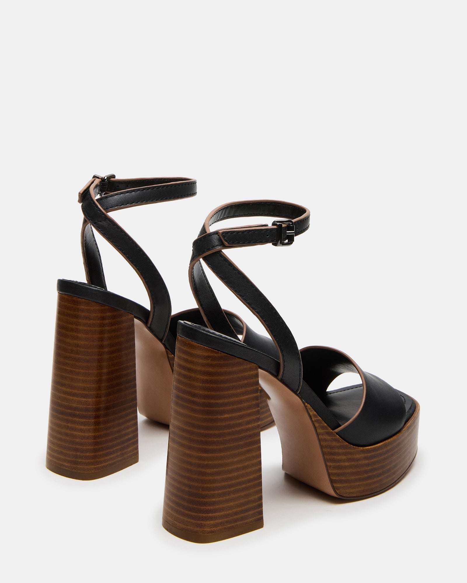 FLORIA BLACK LEATHER