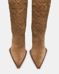 KINZEE TAUPE SUEDE