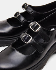 ALBA BLACK LEATHER