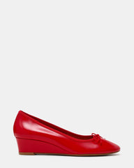 KLUTZY RED PATENT