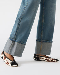 LENI BROWN COW PRINT