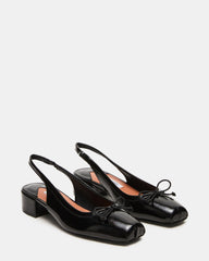 LOVED BLACK CRINKLE PATENT