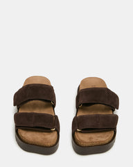LUTHER BROWN SUEDE