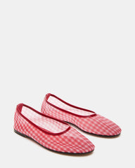 MEADOW RED GINGHAM