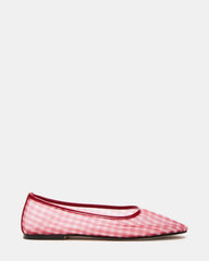 MEADOW RED GINGHAM