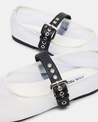 MITSY WHITE/BLACK