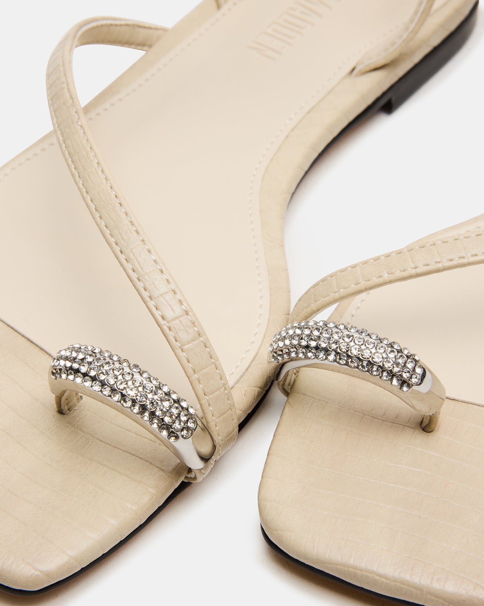 ODYSSEY RHINESTONES BONE CROCODILE