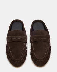 RAFE CHOCOLATE BROWN SUEDE