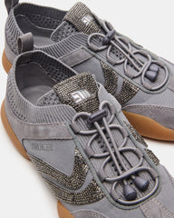 REBOOT GREY RHINESTONES