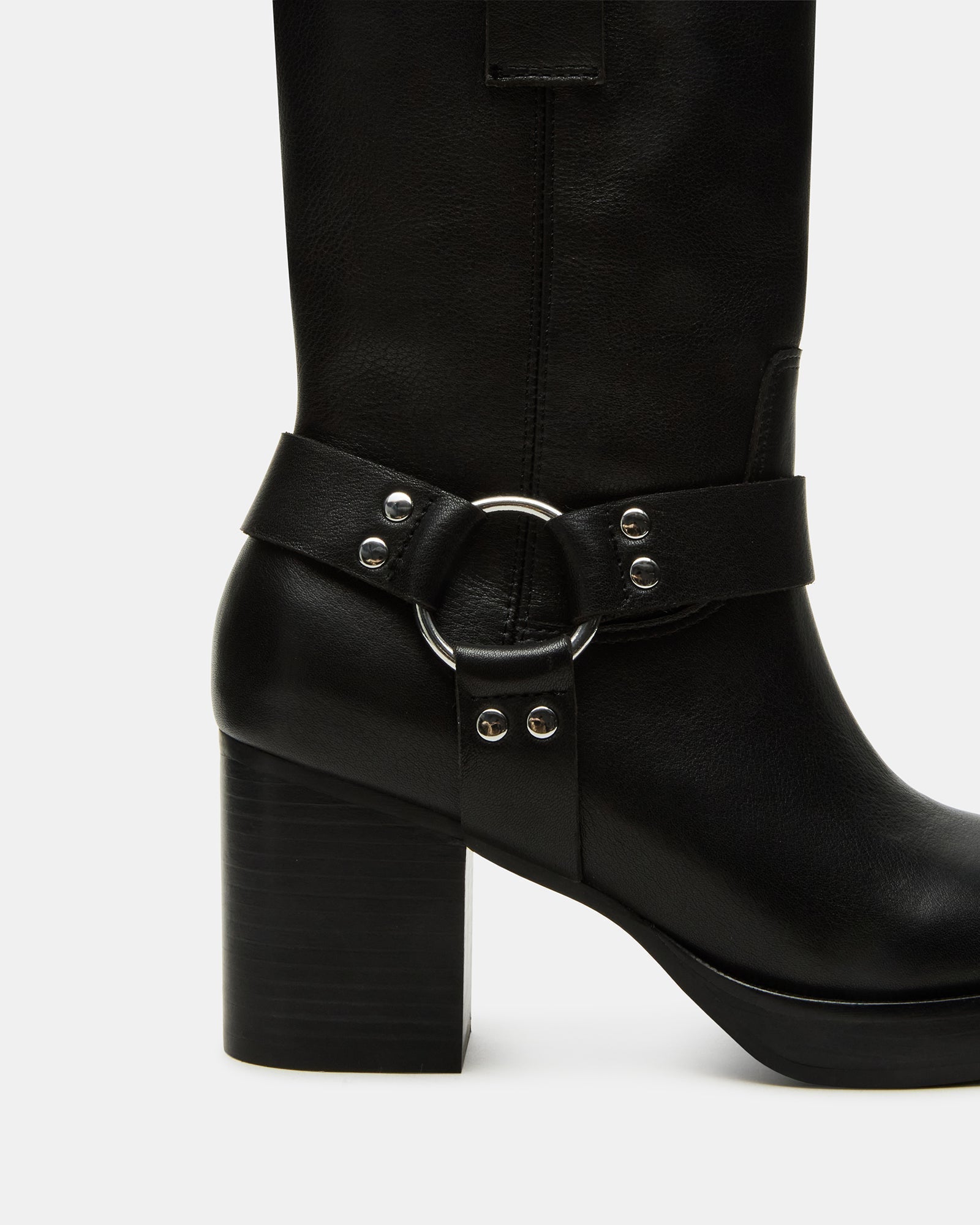 TOPHER BLACK LEATHER