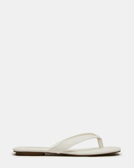 TRELLA WHITE LEATHER