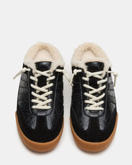 VANDY FAUX FUR BLACK MULTI