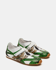 VIPER SNEAKER & DIEGO BAG GREEN METALLIC BUNDLE